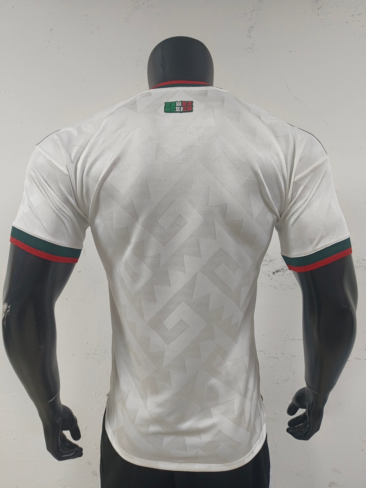 2026 Mexico Away Jersey / Third Kit | White with Geometric Arrow Pattern