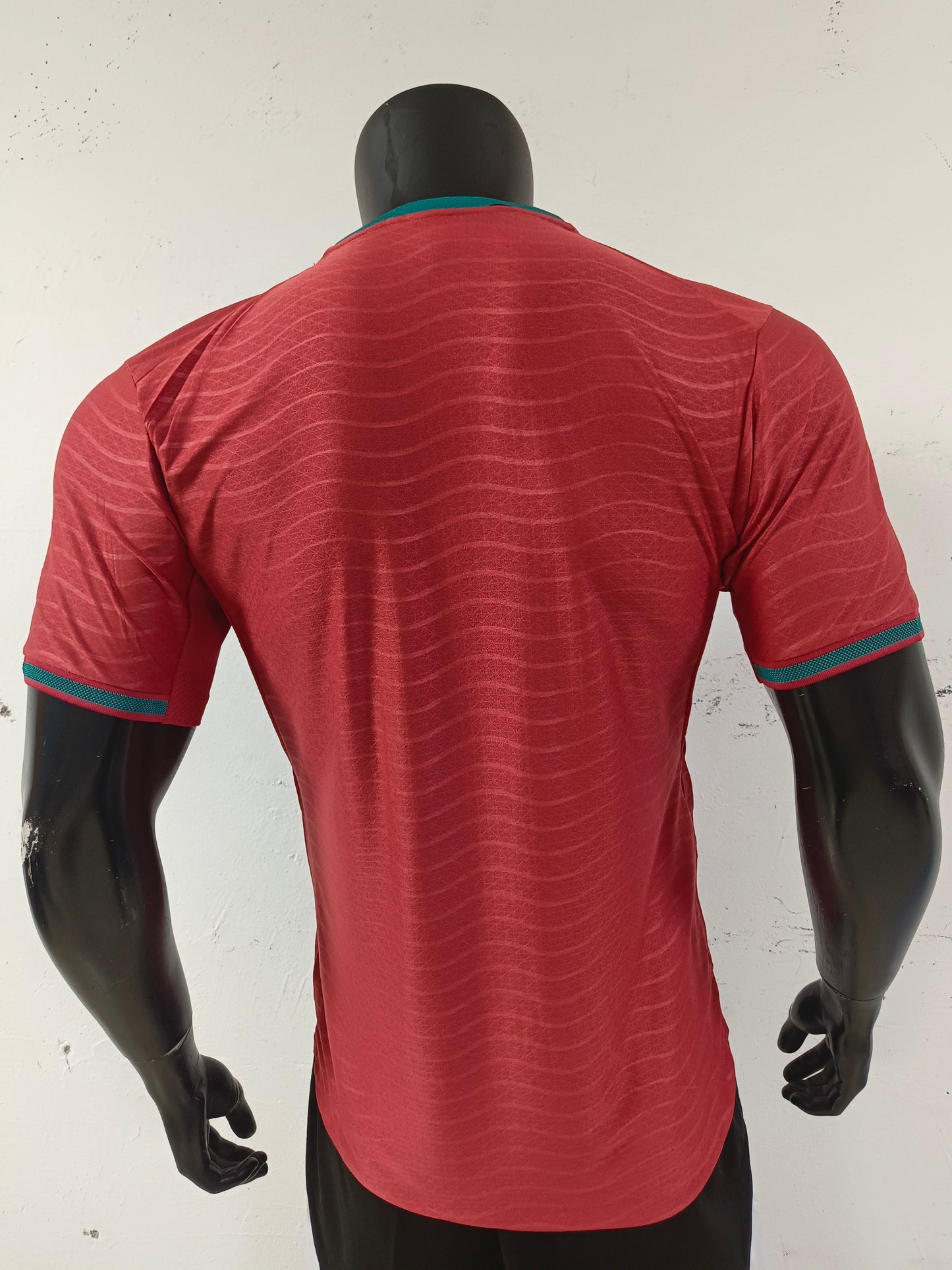 Portugal 2026 FIFA Home Jersey | Ultraweave Red with Teal Accent Polo