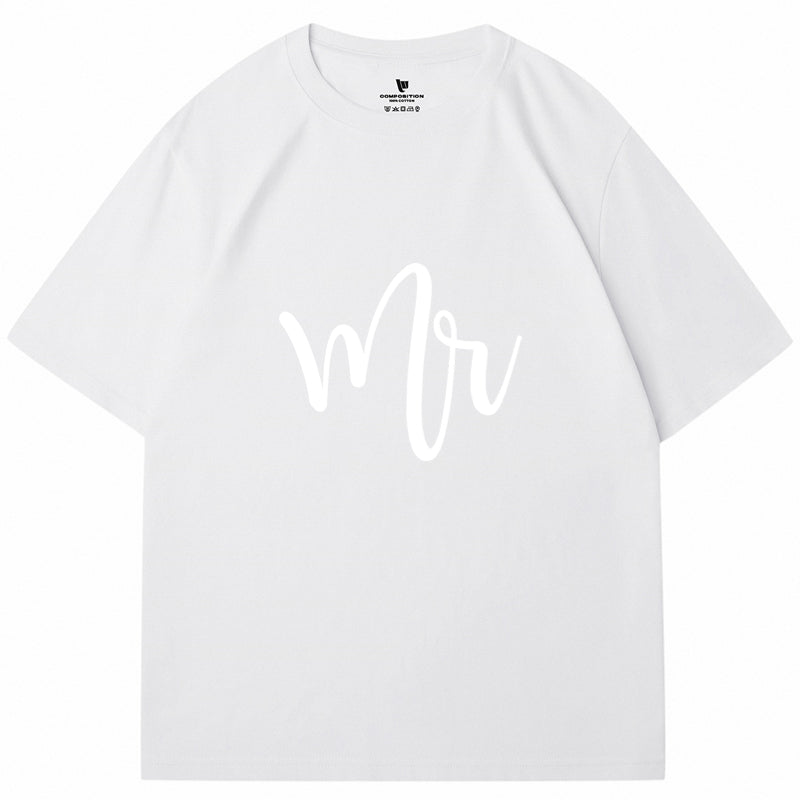 【DIY Couple Series】Customized T-shirt , Whatever Design You Want DZ2239