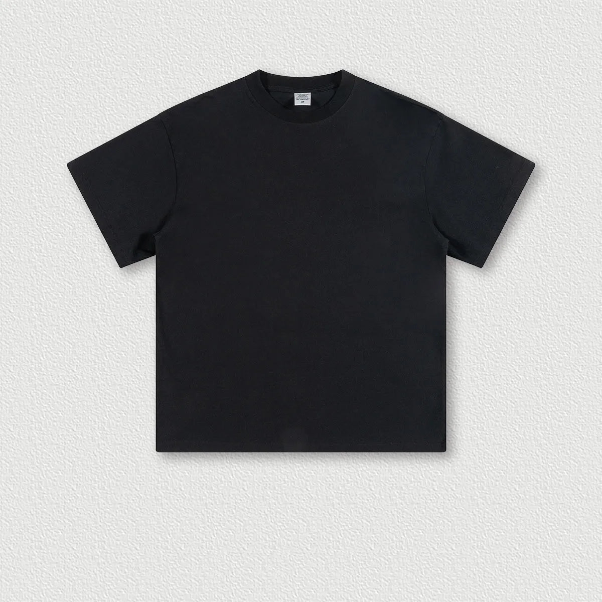 260G Custom Logo Heavyweight 100% Cotton Washing T-shirt Retro Trendy Brand Teenager Loose Blanks T-shirt for Men And Women