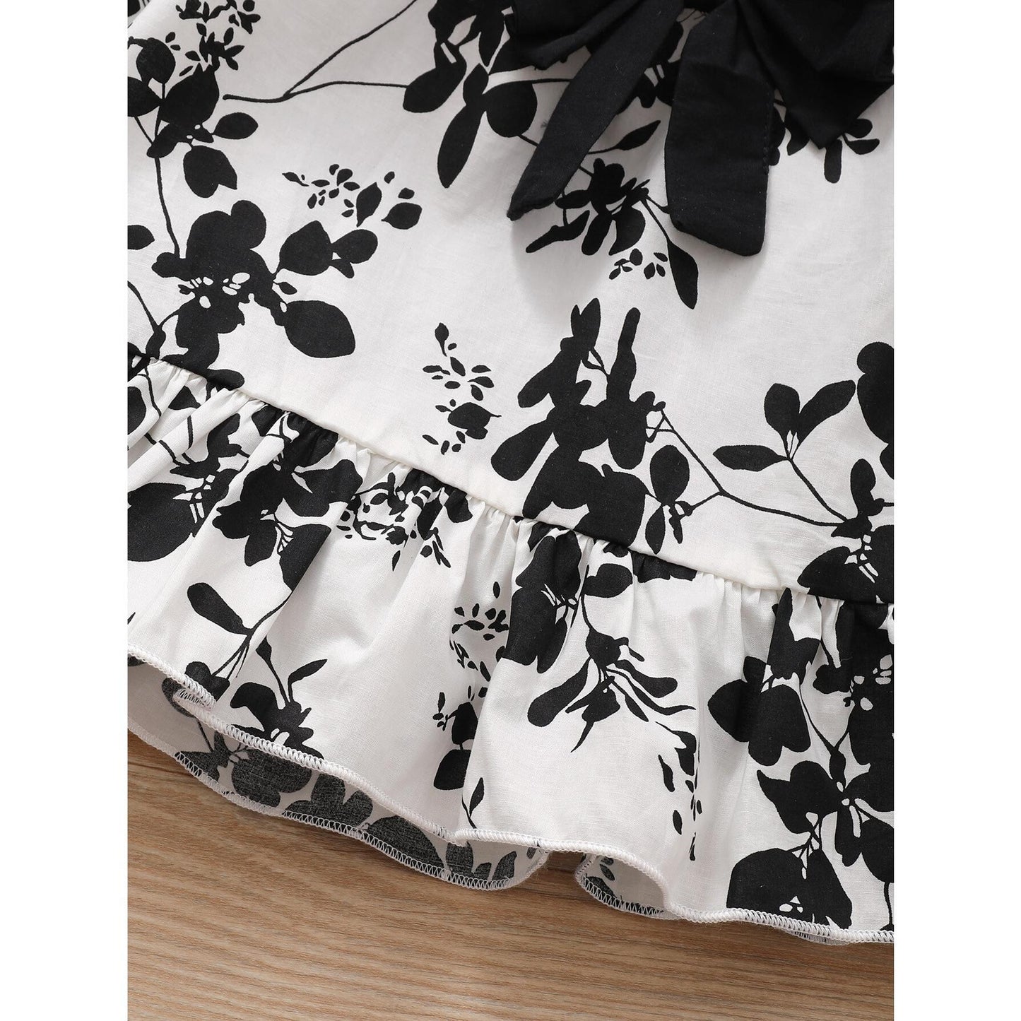 Toddler Baby Girls Clothes Baby Girls 2PCS Outfits Long Sleeve Floral Tops Pants Set Baby Girls Fall Clothes Set Blue 12106311