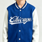 PureChapter Boys Varsity Baseball Jacket Color Block Letter Embroidered Button Bomber Coat for Teen Boys 7-15 Years