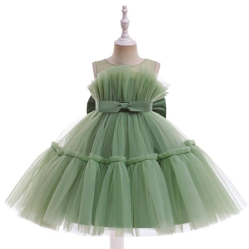 Baby girls' Princess Dress Summer Sleeveless Strap Dress L5355XZ