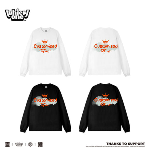 Customized Long Sleeve T-shirt Combed Cotton, , Whatever Design You Want DZ5510
