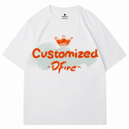 Customized T-shirt Combed Cotton, Whatever Design You Want DZ5500