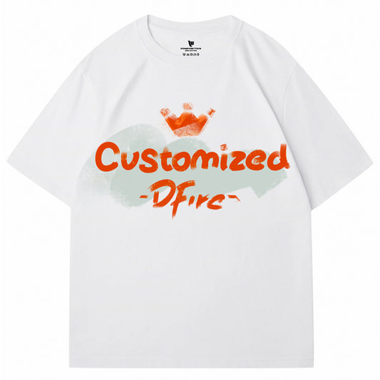 Customized T-shirt Combed Cotton, Whatever Design You Want DZ5500
