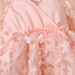 Baby  Girls Outfits Splice Gauze Dress +Headband 2Pcs Clothes Set,Pink 22105421