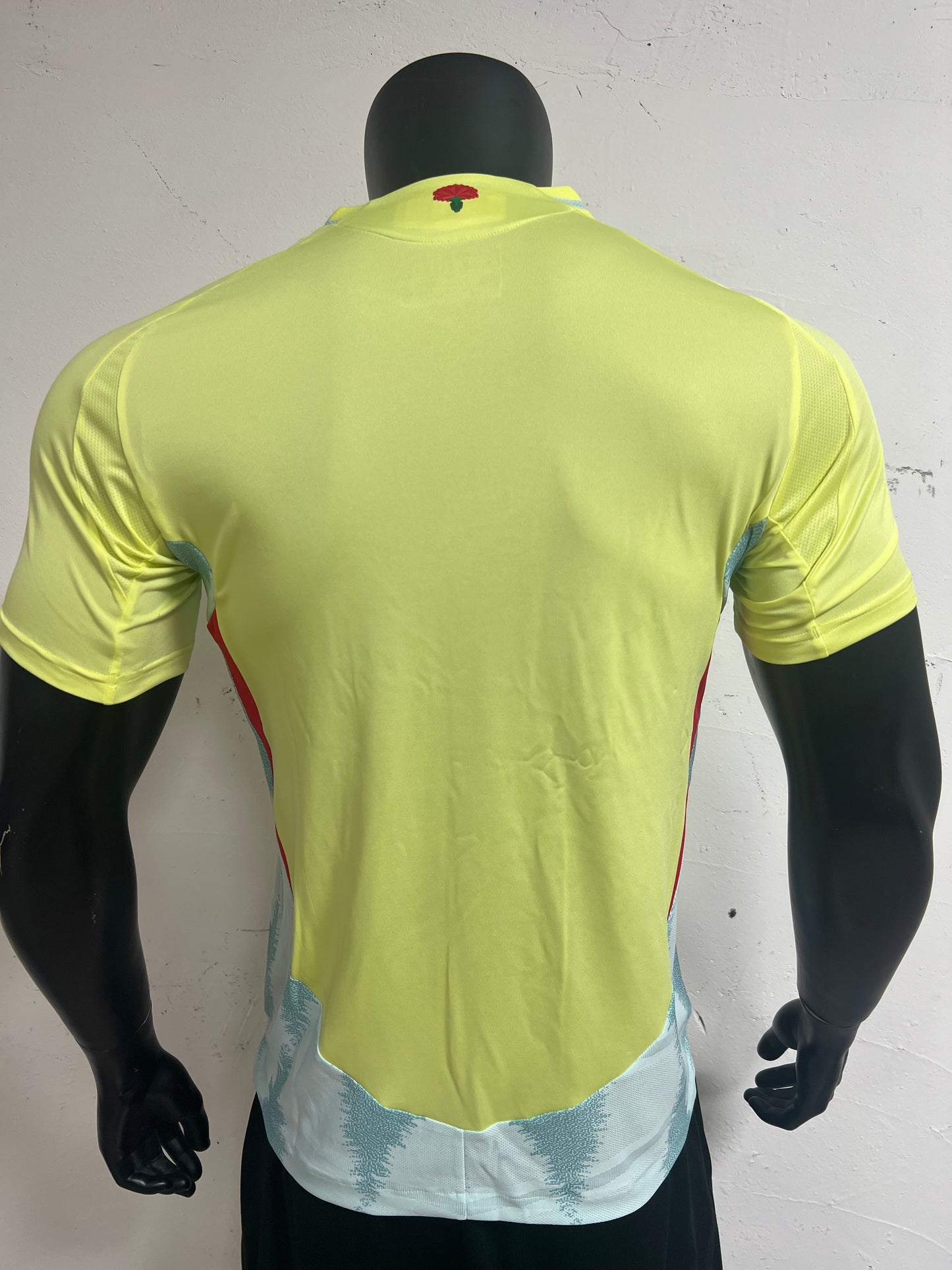 Spain Away Jersey | Dynamic Yellow with Contrast Side Stripes - HEAT.RDY Tech