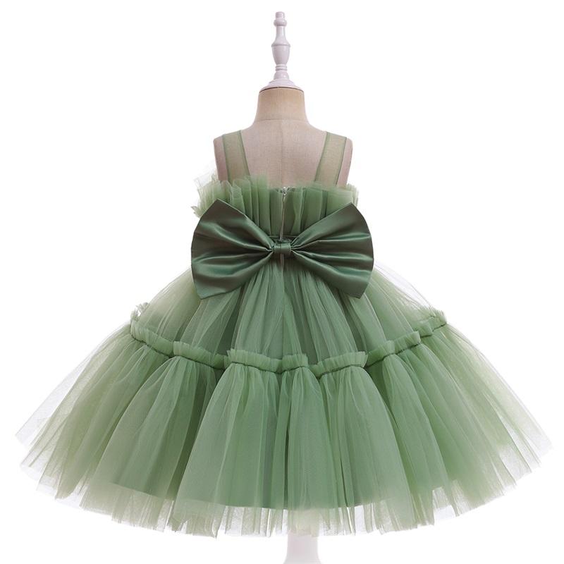 Baby girls' Princess Dress Summer Sleeveless Strap Dress L5355XZ
