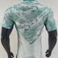 Portugal 2026 FIFA Away Jersey | Turquoise Wave Art with Teal V-Print T-shirts