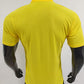 Brazil 2026 Home Jersey | Yellow Performance Polo with Geometric Texture