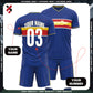 2026 World Cup Sportswear Custom Football Jersey Kit | Personalized Name, Number, Team & Logo