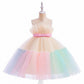 Baby girls' Princess Dress Summer Sleeveless Strap Dress L5355XZ