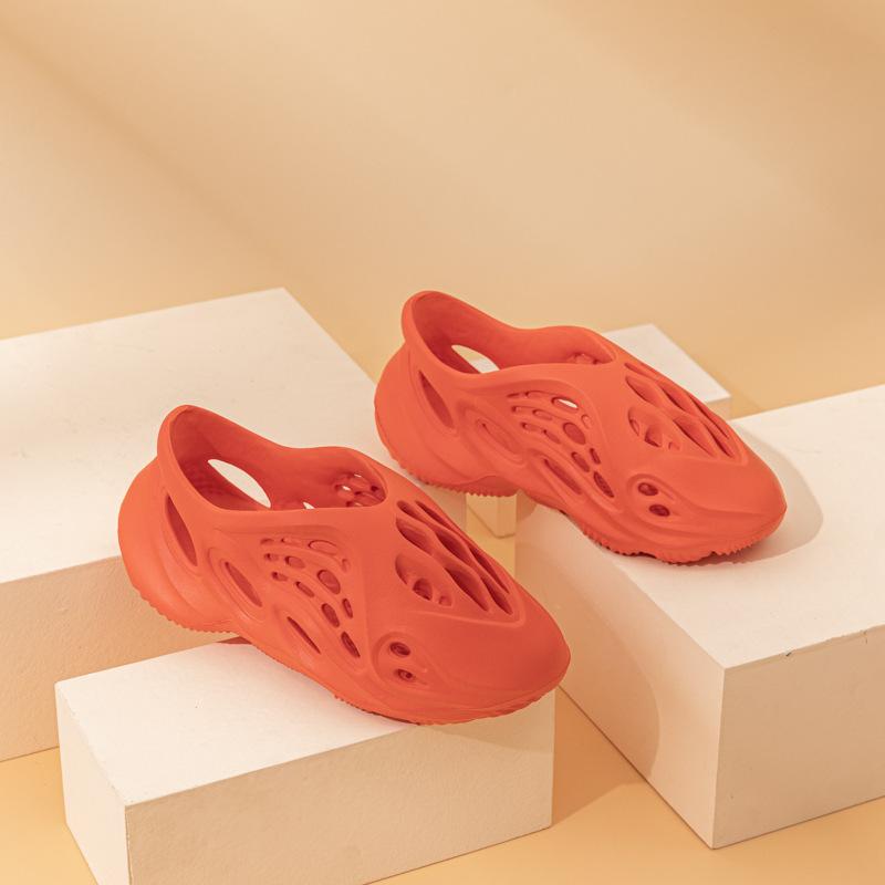 Cross-border Coconut Hole Shoes Sandals Boys And Girls Non-slip Platform Beach Shoes V6