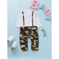 Infant Baby Boy Clothes Baby Boy Romper Long Sleeve Romper Camouflage One Piece Jumpsuit 197189