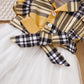 Baby Girls Dress Plaid Lace Sleeveless One Piece Summer Dress 112204020
