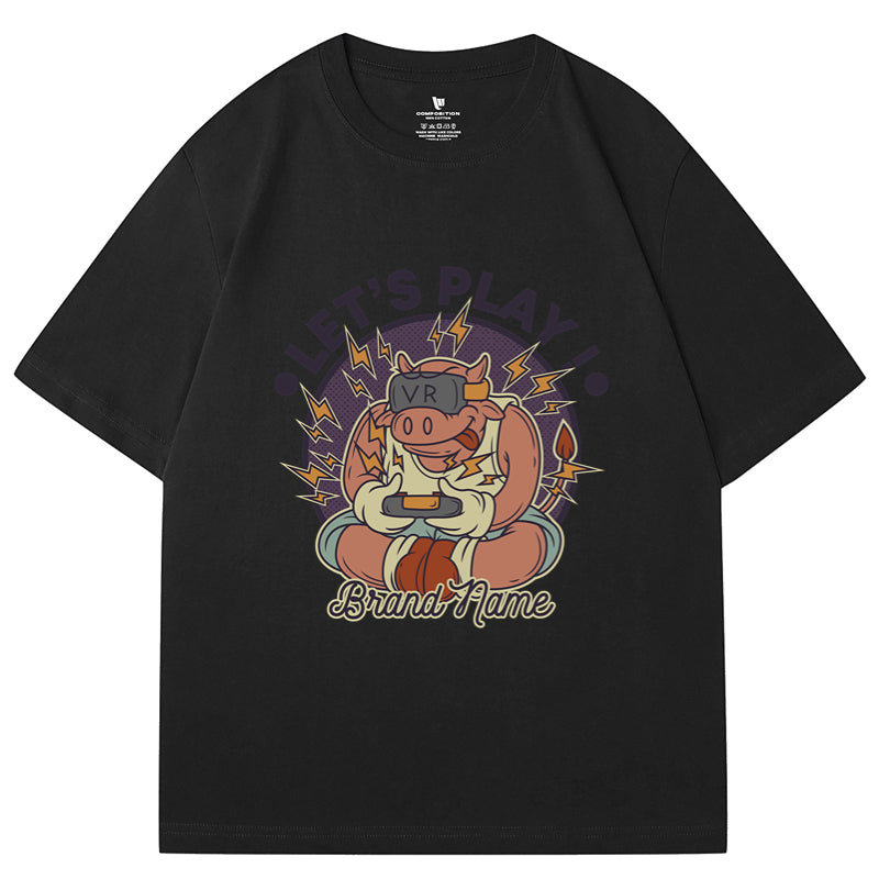 【HipHop Series 1】Customized T-shirt , Whatever Design You Want DZ2241