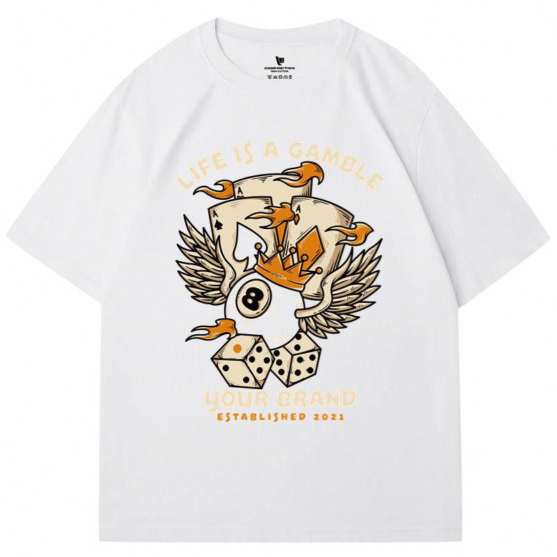 【HipHop Series 2】Customized T-shirt , Whatever Design You Want DZ2242