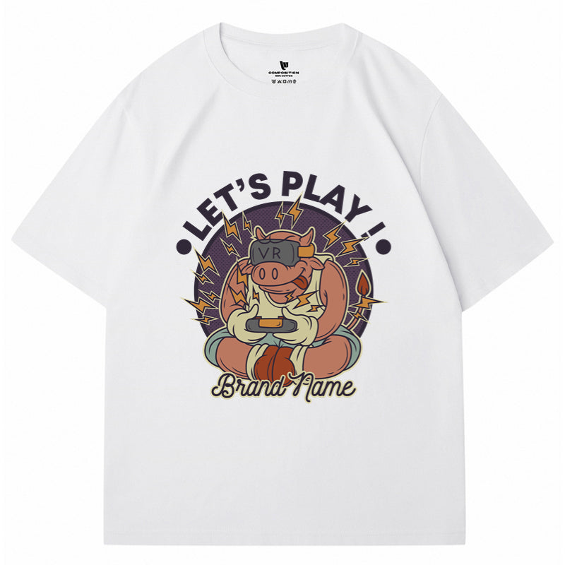 【HipHop Series 1】Customized T-shirt , Whatever Design You Want DZ2241