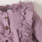 Baby Girls Dress Long Sleeve Bow Winter Dress Grace Dress Purple 22010055-4