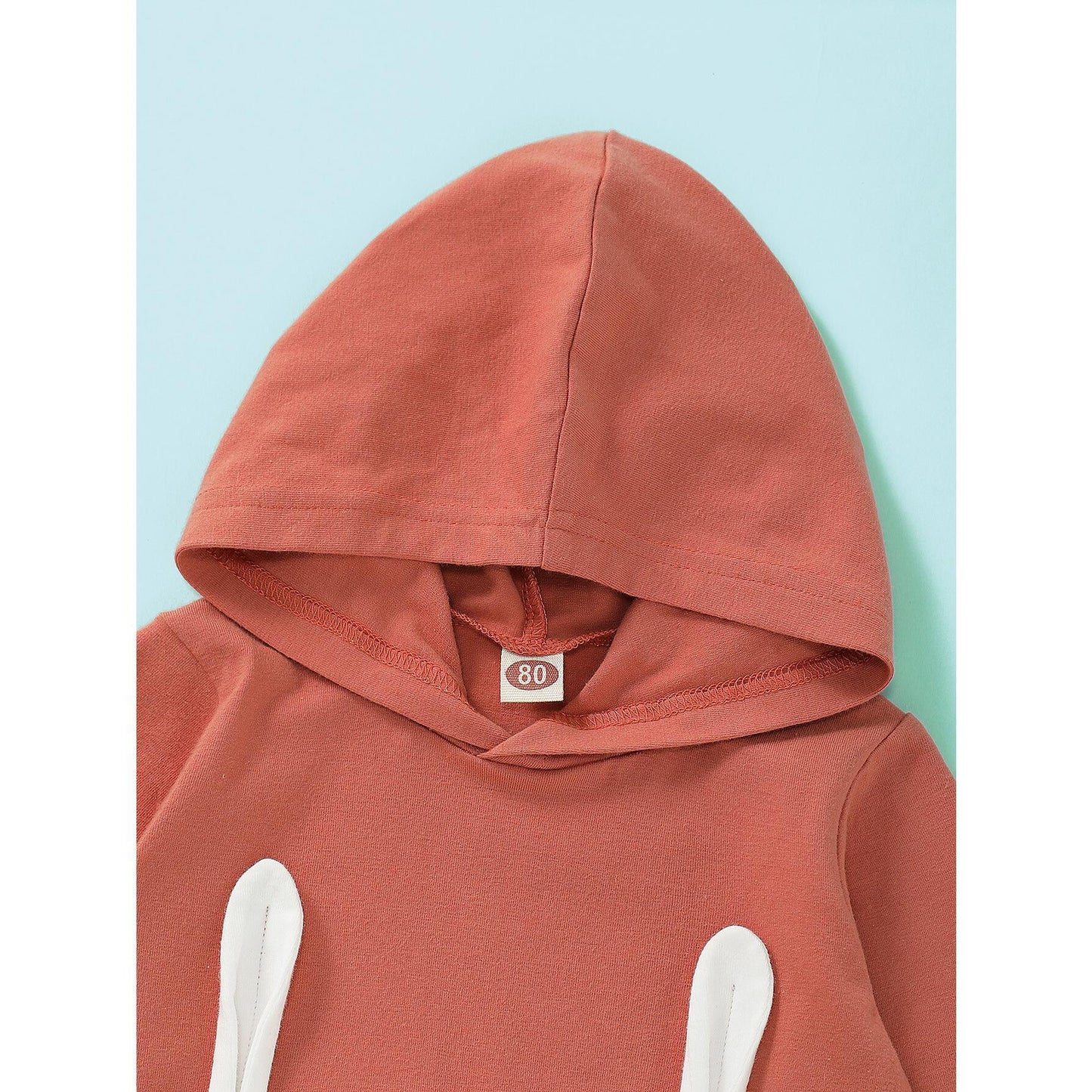 Infant Baby Girl Clothes Toddler Baby Girl Romper Jumpsuit Long Sleeve Hooded Jumpsuit Baby Girl One Piece Overall Pants Orange WL20071281
