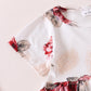 Baby Clothes Baby Girl Floral Short Sleeve Top Ripped Denim Trousers 2PCS 12010019
