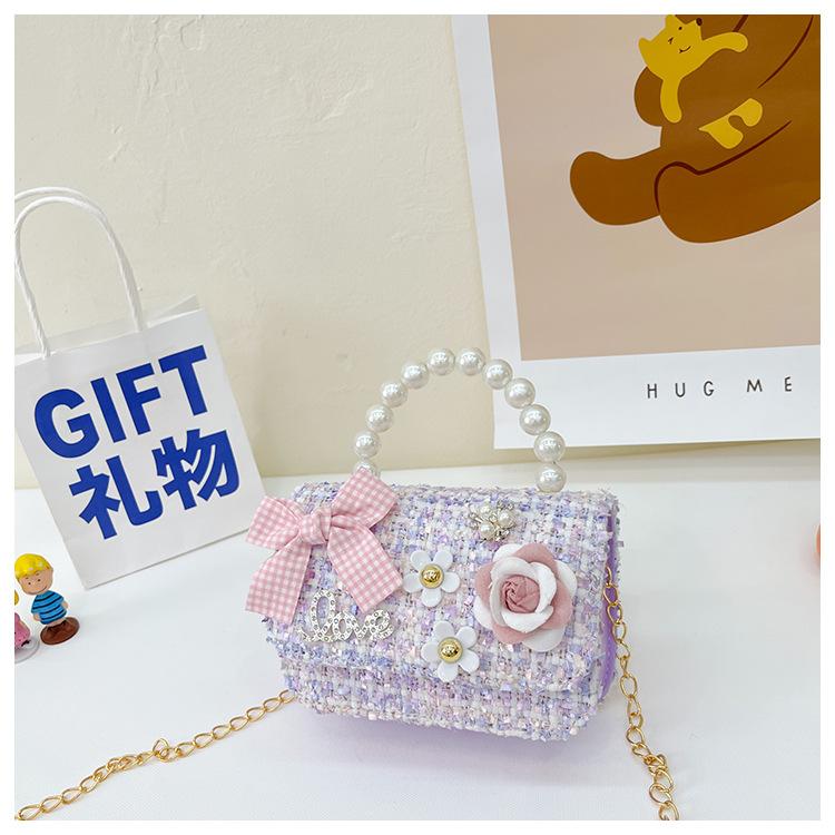 Baby Girls Small Bag Princess Bag Cartoon Small Crossbody Bag One Shoulder Bag Zero Wallet B2304121