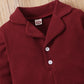 Baby Boys Romper Pocket One Piece Jumpsuit Red 22106304