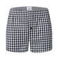 Men's Plaid Print Boxer Shorts 100% Polyester Soft Stretchy Blended Woven Elastic Plus Size Drawstring Men's Shorts