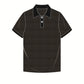 Embroidered logo Men Fashion Business Lapel Cotton Polo Shirts Casual Retro Plain Golf Polo Shirt for Sports