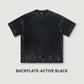 305G Heavyweight 100% Cotton High Street Retro Round Neck Short Sleeve T-shirt Men's T-shirt Loose Top T-shirt for Men