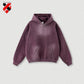 360G Cotton Polyester Autumn and Winter Youth Loose Basic Style Sports Knitted Fashion Casual Hoodie Suit for Men