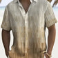 2026 Summer New Hawaiian Floral 3D Digital Printed Polyester Casual Loose Fit Youth Pop Turn-down Collar Men's Shirt