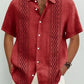 2026 Summer New Hawaiian Floral 3D Digital Printed Polyester Casual Loose Fit Youth Pop Turn-down Collar Men's Shirt