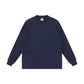 OEM/ODM Custom LOGO High Quality Blank Loose Bottom Casual T-shirt Versatile Streetwear Long Sleeve 260g Over-sized Sweater