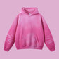 OEM/ODM Custom Logo 375g Autumn Winter American Loose Wash Water Make Fleece Hooded Sweater Solid Color Hoodie