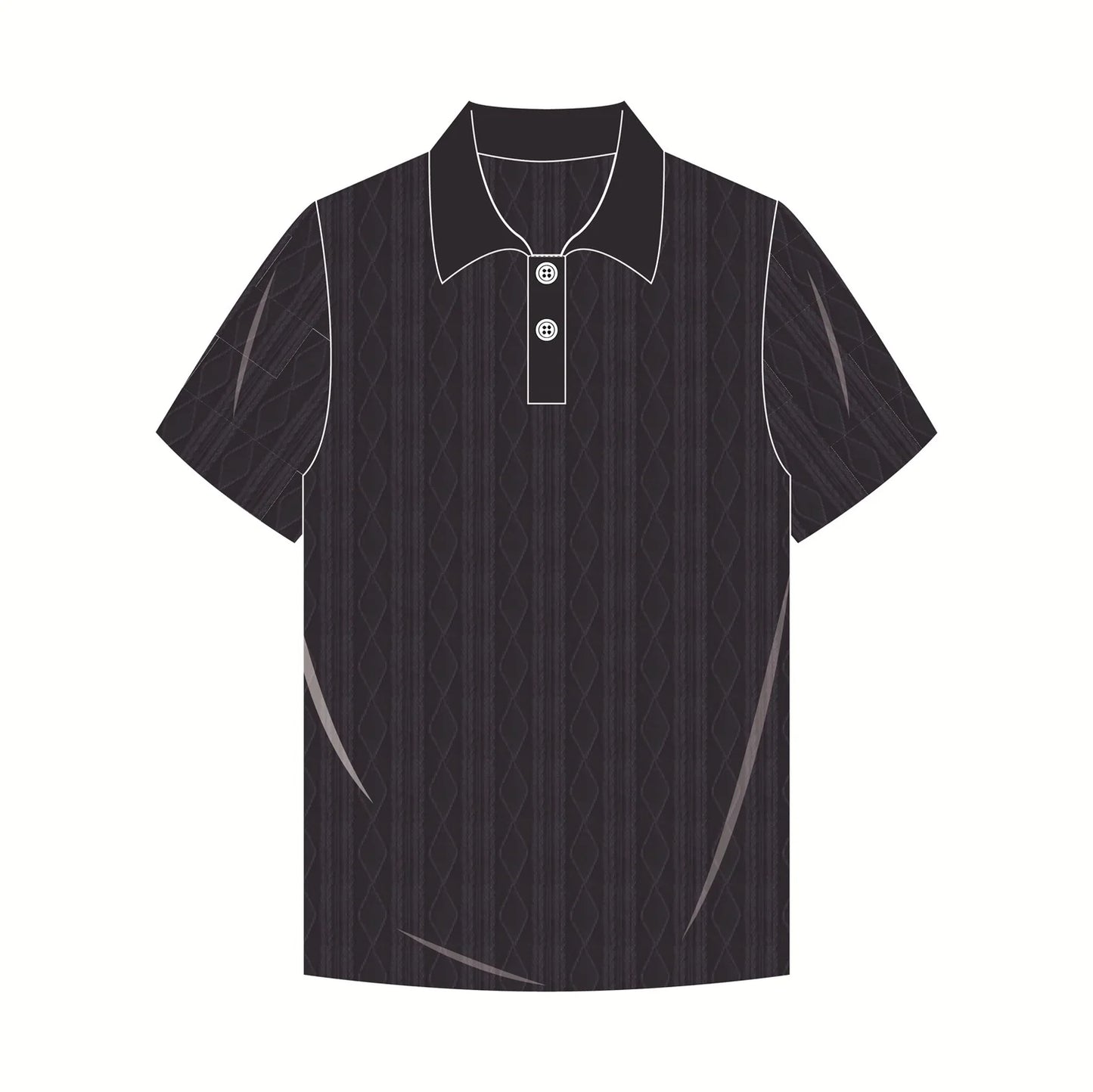 Embroidered logo Men Fashion Business Lapel Cotton Polo Shirts Casual Retro Plain Golf Polo Shirt for Sports