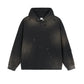 Men's Hooded Pullover Fleece Jacket Polyester/Cotton 465g Digital Printing Streetwear Style Loose Fit Hoodies