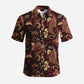 Men's Plus Size Casual Short Sleeve Shirts Fashion Printed New Trend Summer Breathable Quick Dry Shirts for Man