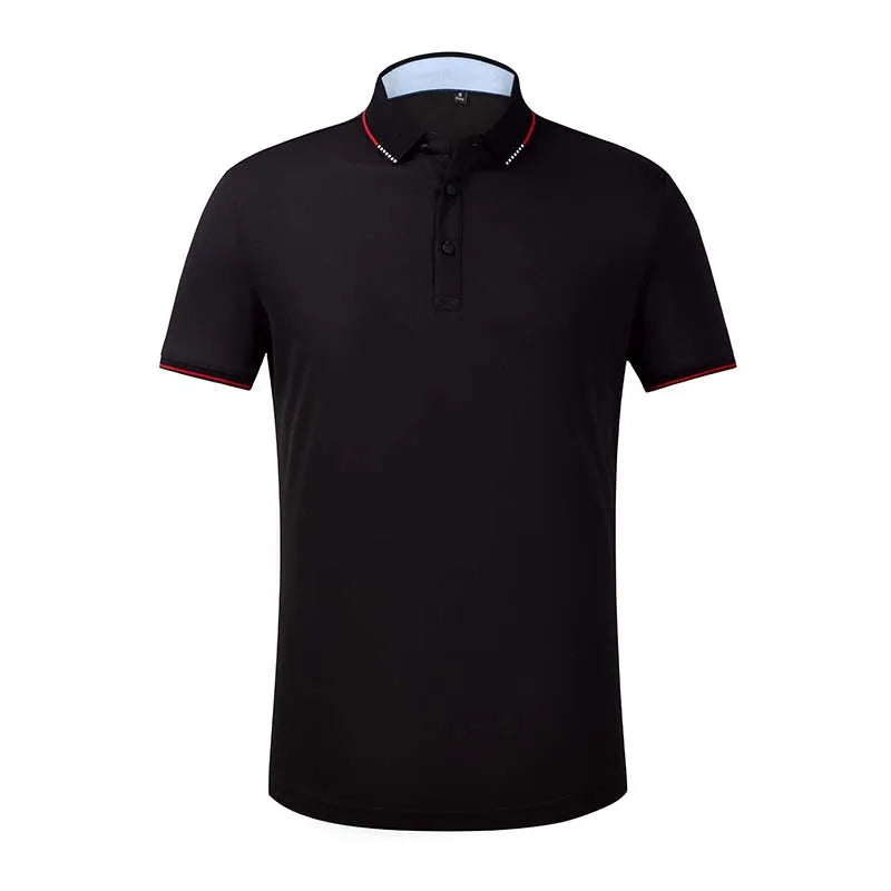 OEM Custom Logo Embroidery High Quality Polyester Spandex Athletic Working Uniform Bowling Polo Shirts Golf Clothing