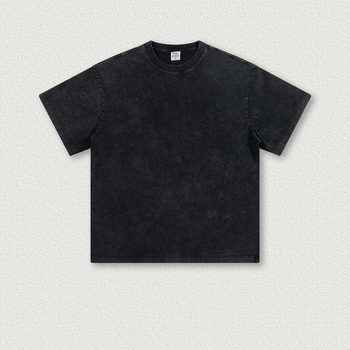 260G Custom Logo Heavyweight 100% Cotton Washing T-shirt Retro Trendy Brand Teenager Loose Blanks T-shirt for Men And Women