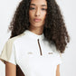 165G Cycling Zipper T-shirt Spring and Summer New Product Cool Pearl Outdoor Sports Contrasting Color Tailoring Short Sleeves