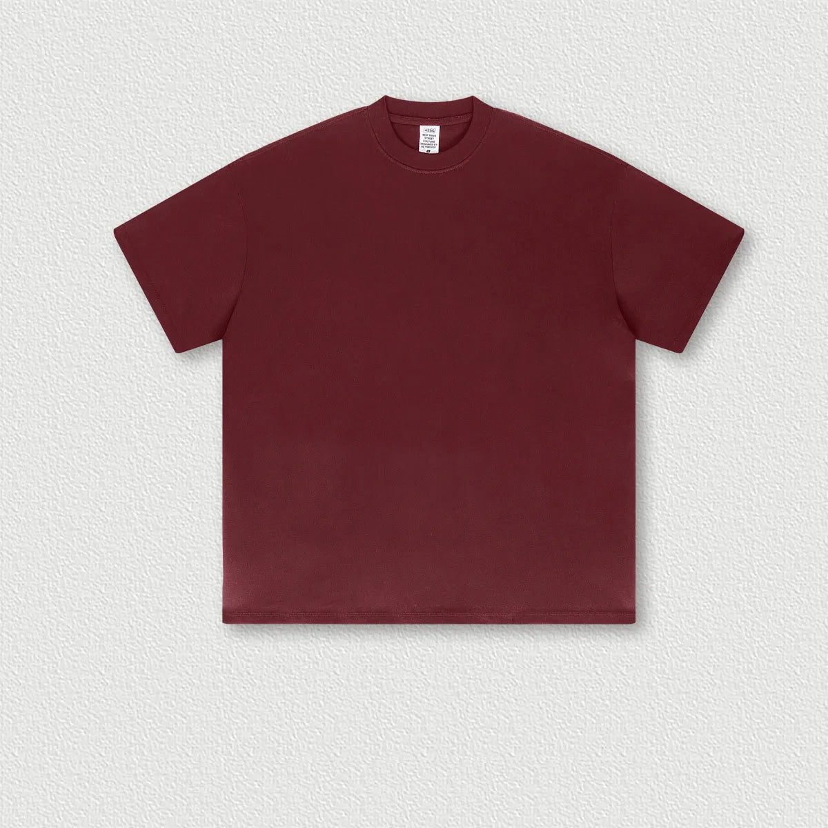 425G Heavyweight 100% Cotton Custom Logo Trendy Hip Hop Summer Trendy Brand Heavy Loose Short-sleeved Teen T-shirt Men