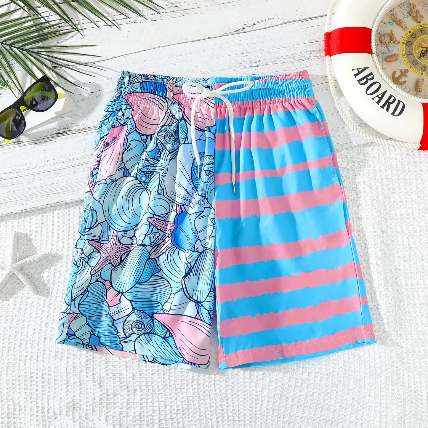 New Desgin Men'S Running Shorts Drawstring Above Knee Gym Shorts Workout Trunks Men Basketball Sports Mesh Shorts