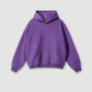 345G Cotton Basic Casual Sports Bundled Foot Suit Sweatshirt Velvet Solid Color Suit Men Fashionable Men's Hoodies Sets