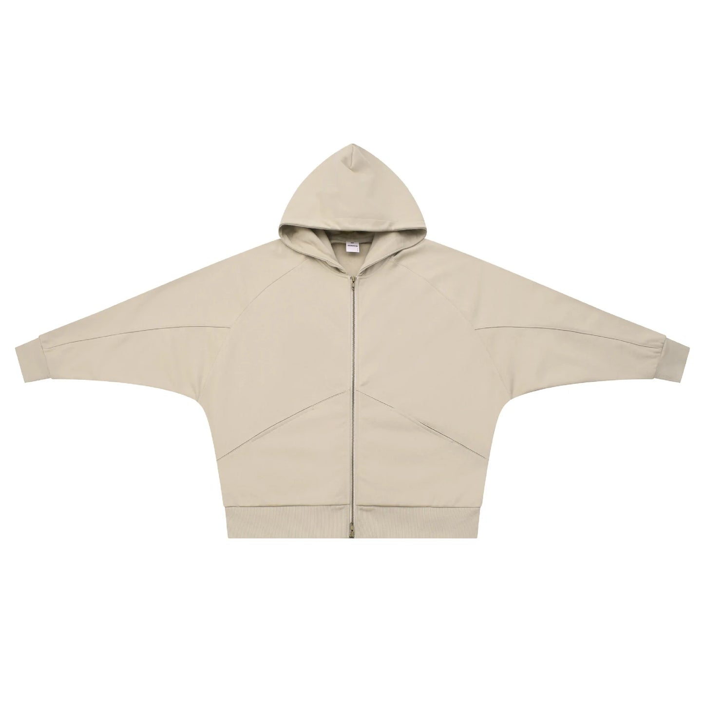 Men Hoodie Double-ended Zipper Pullover High Quality Blank Zip up Hoodies Fleece Cotton 350g Mens Hooded Jacket