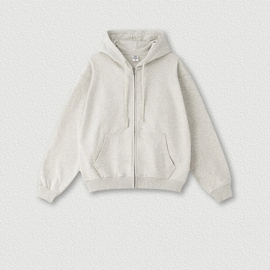 440G High Quality Heavyweight Custom Logo Basic Solid Color Heavy Trendy Casual Sweatshirt Suit Sports Pants Hoodie