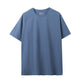 Breathable Quick Dry Anti-UV O-Neck Knitted Front Logo Pullover T-Shirt Short Sleeve High Solid Color Simple Casual Sports Style