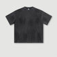310G 100% Cotton Custom Logo Mud Dyed Retro Old Short-sleeved Series Loose School Laziness Loose T-shirt for Men
