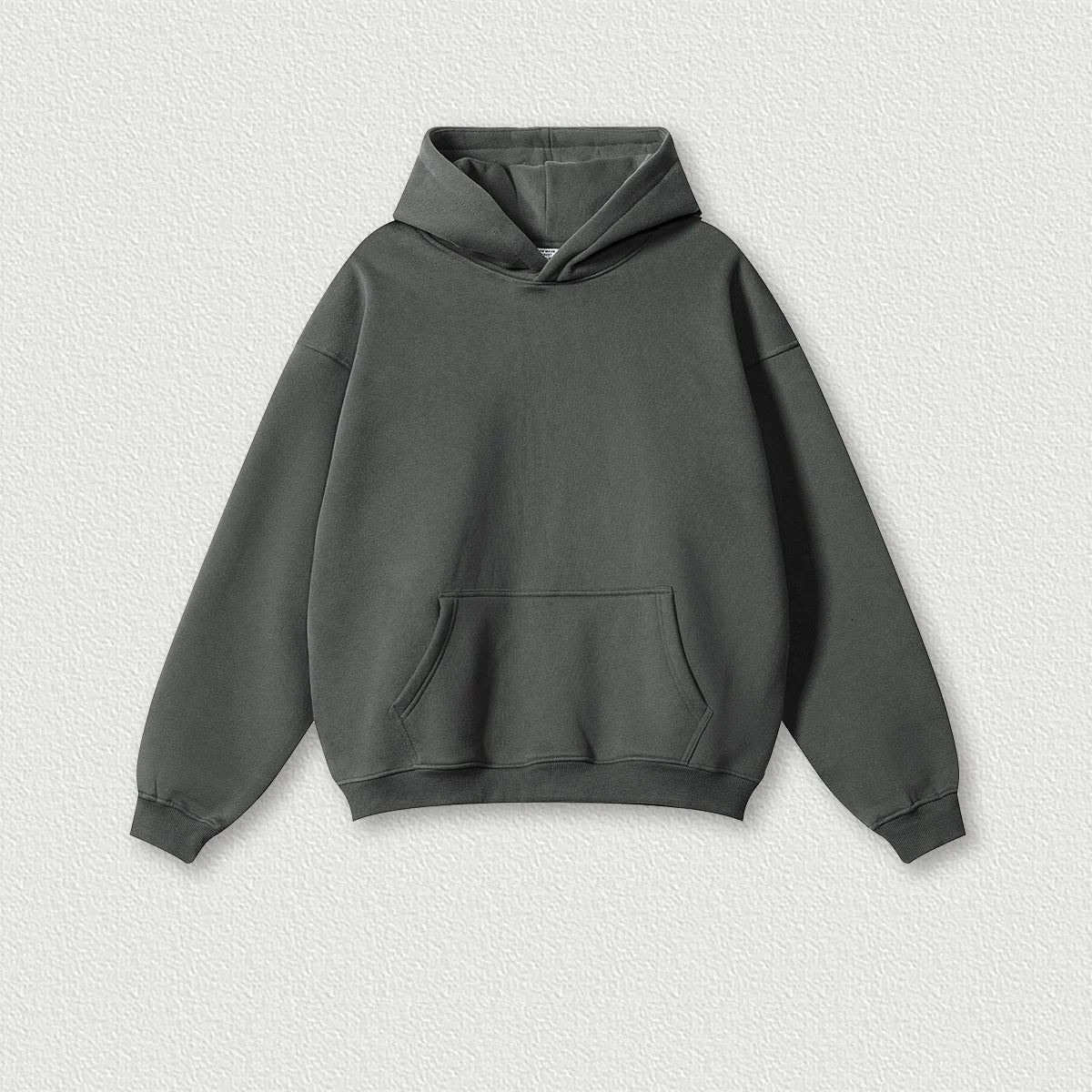 345G Cotton Basic Casual Sports Bundled Foot Suit Sweatshirt Velvet Solid Color Suit Men Fashionable Men's Hoodies Sets